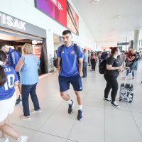 Nogometaši Dinama vratili se u Zagreb nakon odgođene utakmice protiv AEK-a