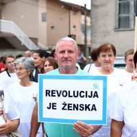 Jablanica: Prosvjed u znak podrške pretučenoj radnici Enisi Klepo