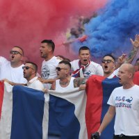 Split: Koreto Torcide prema stadionu Poljud, Hajduk - PAOK