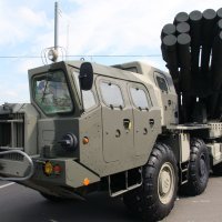 Smerč je jednoj od ruskih vojnih izložbi