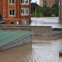 Poplave na istoku Rusije, grad Usurijsk