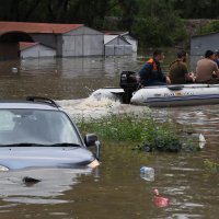 Poplave na istoku Rusije, grad Usurijsk