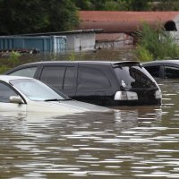 Poplave na istoku Rusije, grad Usurijsk