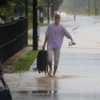 Poplave u mjestu Šmarca kod Ljubljane