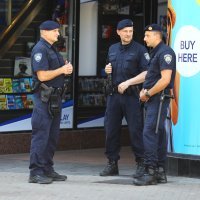 Policija uoči utakmice Dinamo - AEK