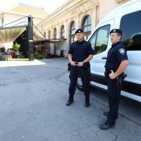 Policija uoči utakmice Dinamo - AEK