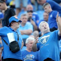 Dinamo - AEK, navijači na Maksimiru