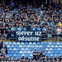 Dinamo - AEK, navijači na Maksimiru