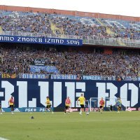 Dinamo - AEK, navijači na Maksimiru