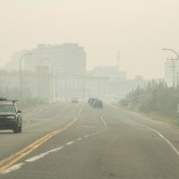 Dim od požara u Kanadi