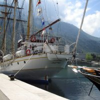 Školski brod Jadran snimljen 2011.