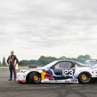 Max Verstappen drifta