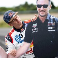 Max Verstappen drifta