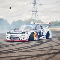 Max Verstappen drifta