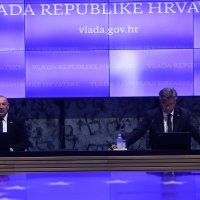 Tomo Medved i Andrej Plenković