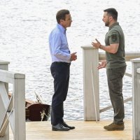 Ulf Kristersson i Volodimir Zelenski