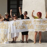 Udruga žena "Domine" organizirala skup podrške zlostavljanim ženama