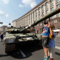 Uništeni ruski tenkovi u Kijevu