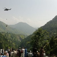 Spašavanje djece zarobljene u žičari u Pakistanu