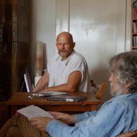 Pero Kvesić snimljen tijekom rada na filmu