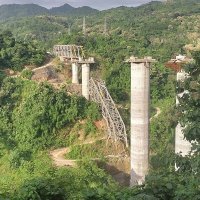 Srušeni most u Indiji