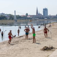 Toplinski val zahvatio Osijek i Slavoniju