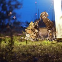 Mjesto pada Prigožinovog aviona