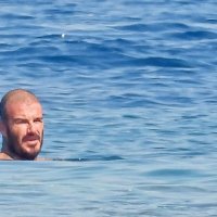David Beckham s kćeri Harper i sinom Cruzom uživa u moru kod Lopuda