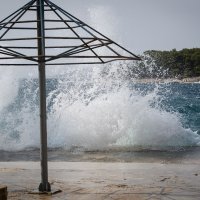 Jako jugo puše u Dalmaciji