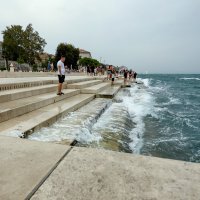 Kiša i jako jugo u Zadru