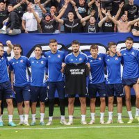 Boysi na treningu Dinama