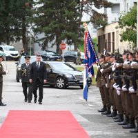 Predsjednik Zoran Milanović nazočio promociji novih časnika OS RH