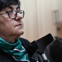 Mirta Lončar na izricanju presude