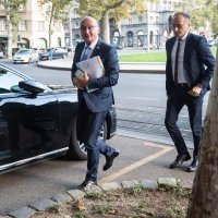 Dolazak članova HDZ-a na sjednicu šireg Predsjedništva