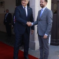 Susret Andreja Plenkovića i Jakova Milatovića