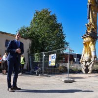 Ivan Malenica obišao radove na kompleksu budućeg Trga pravde