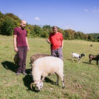 Hrvoje Gregurić uz novinara Tportala Vedrana Brkulja