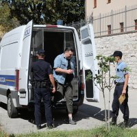 Privođenje redara Krešimira Č. iz Anakonde