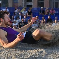 Skok u dalj na Hanžeku, muški