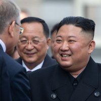 Oklopni vlak Kim Jong Una u Vladivostoku 2019.