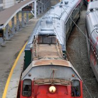 Oklopni vlak Kim Jong Una u Vladivostoku 2019.