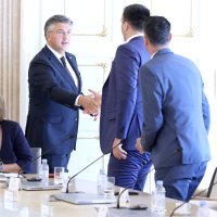 Plenković primio predstavnike trgovačkih lanaca