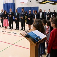 Milanović u Osnovnoj katoličkoj školi „San Sebastian“ u Mississaugi