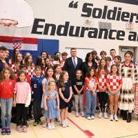 Milanović u Osnovnoj katoličkoj školi „San Sebastian“ u Mississaugi