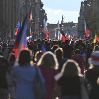 Proruski prosvjed u Pragu