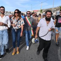 Migranti na Lampedusi