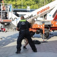 Klimatski aktivisti isprskali Brandenburška vrata u Berlinu bojom