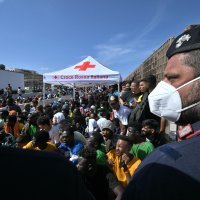 Izbjeglice na Lampedusi