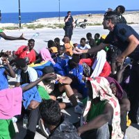 Izbjeglice na Lampedusi