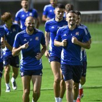 Trening Dinama uoči utakmice protiv Astane